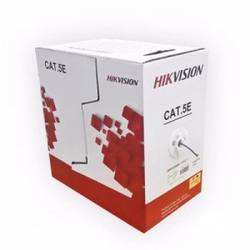 UTP kabelis CAT5 Hikvision vara DS-1LN5E-S 0.45mm ruļļa 305 metri