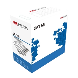 UTP kabelis cat5e 0.45mm, pilns varš, kaste 305 skaitītāji - HIKVISION DS-1LN5E-EE