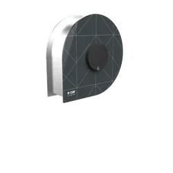 Väggmonterad laddstation - wallbox 22kW e:car WALL från antracitränder