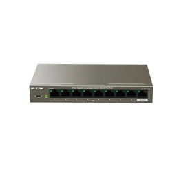 Vaihda IP-COM G1109P-8-102W, 9 Portti, 10/100 Mbps