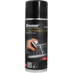 Vakoss Air comprimé pour dépoussiérage 400 ml (CK-664)
