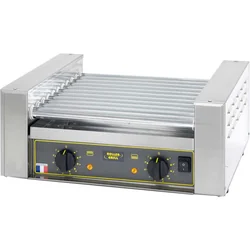 Valčekový ohrievač klobás ROLLER GRILL / 11 rolky 777303