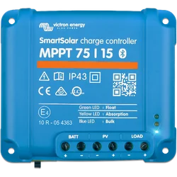 Valdiklis Victron Energy SmartSolar MPPT 75/15 12/24 V 15 A Saulės energijos