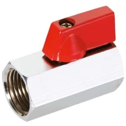 Vanne à boisseau sphérique à visser 1/2” Ferro MINI KR2