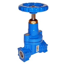 Vanne à coin fileté pour eau GW_GW DN50, avec roue, GJS-fonte ductile