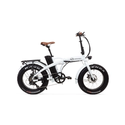 Varaneo Dinky elcykel hvid;15,6 Ah /561,6 W h; hjul 20*4" Producerende kode