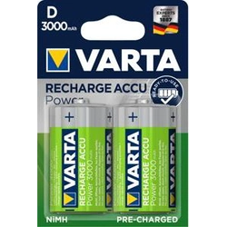 Varta Įkraunama D baterija / R20 3000mAh 10 vnt.