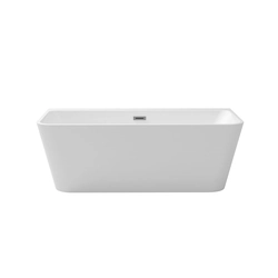 Vasca da bagno Besco Varya Freestanding 170 + coprisifone con troppopieno oro - ulteriore SCONTO 5% con codice BESCO5