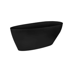 Vasca da bagno freestanding Besco Goya Black 140 XS - IN AGGIUNTA 5% SCONTO SUL CODICE BESCO5