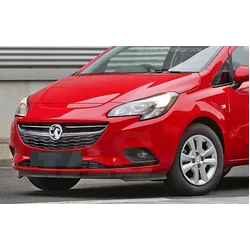 Vauxhall Corsa - Afinação de manequins de pára-choques com tiras cromadas