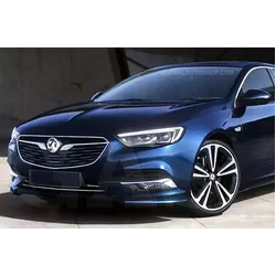 Vauxhall Insignia - Afinação de manequins de pára-choques com tiras cromadas