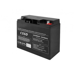 Vedligeholdelsesfrit gelbatteri LX12180 12V 18Ah