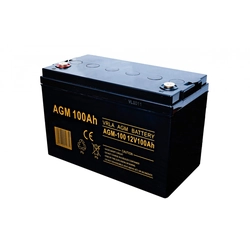 Vedligeholdelsesfrit VOLT AGM batteri 12V 100Ah