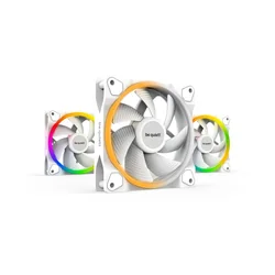 VENTILATEUR DE BOÎTIER 120MM AILES LÉGÈRES PWM/BLANC PWMBL100 BE SILENCIEUX