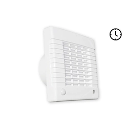 Ventilatore da bagno estraibile Tecnosystemi, High-T con temporizzatore