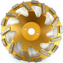 Ventiliatoriaus segmento deimantinis puodelis – Betonas / Abrazyvai 180x22.2mm Premium – DXDY.PSCC.180