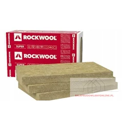 Ventirock Super 100mm kamena vuna, lambda 0.033, pakiranje= 2,4 m2 ROCKWOOL