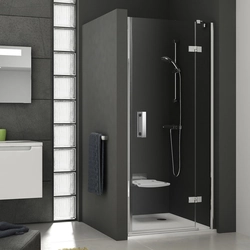 Veramās dušas durvis Ravak SmartLine, SMSD2-100, (B) R hroms+caurspīdīgs stikls