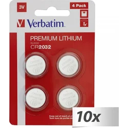 Verbatim Batteri CR2032 40 stk.