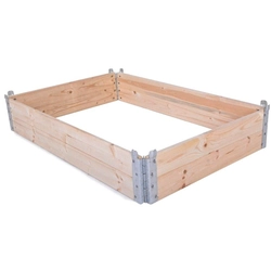 Verhoogd verhoogd bed, opklapbaar, 80x60cm hout