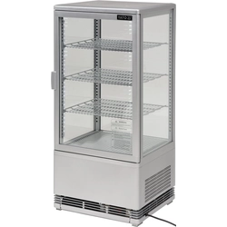 Vetrina refrigerata a libera installazione YATO con capacità 78L 42x38x96cm Yato YG-05057