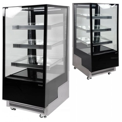 Vetrina Refrigerata Per Bar Pasticceria 300l 65x80x144 Nero Yato Yg-05040