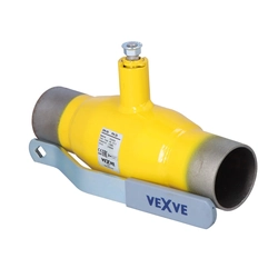 VEXVE ball valve for gas,DN65 PN25do welding, reduced flight