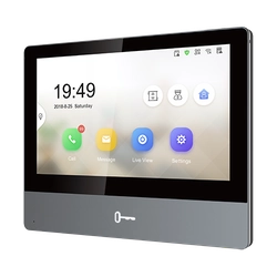 Vezeték nélküli TCP/IP video kaputelefon monitor, érintőképernyős IPS-TFT LCD 7inch - HIKVISION