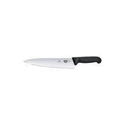 Victorinox Fibrox Kitchen knife wide blade 25 cm black
