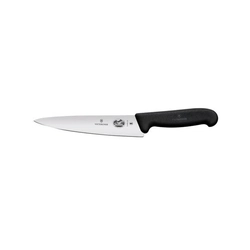 Victorinox Fibrox Кухненски нож с широко острие 19 cm черен