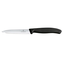 Victorinox Swiss Classic Coltello da verdura, liscio, 10 cm, nero