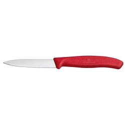 Victorinox Swiss Classic Coltello da verdura, liscio, 8 cm, rosso