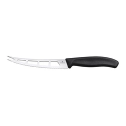 Victorinox Swiss Classic Couteau à beurre et à fromage 13 cm, noir