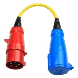 Victron Energy 32A 5P CEE vtič / 3P CEE pretvorniški kabel za vtičnico