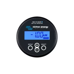 Victron Energy battery charge status monitor BMV-712 black