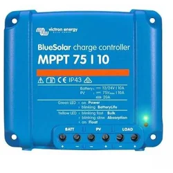 Victron Energy BlueSolar MPPT 75/10 está disponível