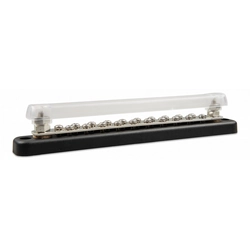 Victron Energy Busbar 150A 2P with 20 screws + cover