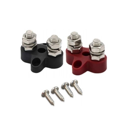 Victron Energy Dual Terminal Stud M8-linked set (1 red/1 black)