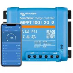 Victron Energy SmartSolar MPPT 100/20 ispravan