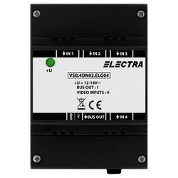 Video selection box, 4 video inputs SMART - ELECTRA