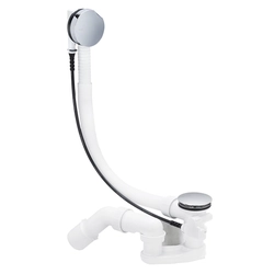 Viega Simplex automatic bathtub siphon - chrome 495121