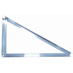 Vierkante / montagedriehoek 15° horizontale richting instellen