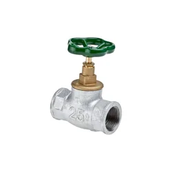 VIKING M83, cast iron globe valve GW 1/2 inch, white malleable