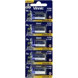 Vinnic-batterij 4LR44 5 st.