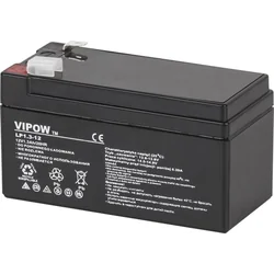 VIPow akumulators 12V/1.3Ah (BAT0213)