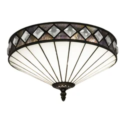 Viro Ilumina griestu lampa baltā dzelzs 60 W 30 x 20 x 30 cm