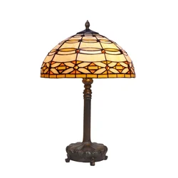 Viro Marfíl Elfenbein Tischlampe Zink 60 W 40 x 62 x 40 cm