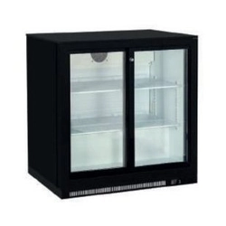 VITRINA DE BAR 220L 2-DRZWIOWA COM PORTAS DE CORRER INVEST HORECA DBQ220LS DBQ220LS