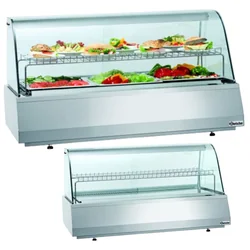 Vitrina de refrigeração arredondada 165l 1072x783x593 Bartscher 405057