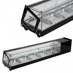 Vitrina de refrigeração para sushi 175x39x37 Yato Yg-05007